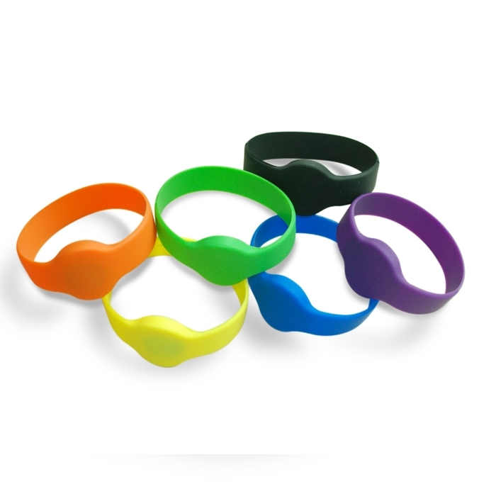 RFID colorful wristband bracelets