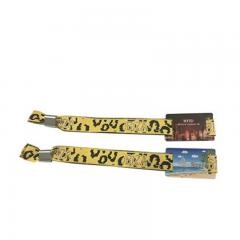 Pulseras textiles tejidas