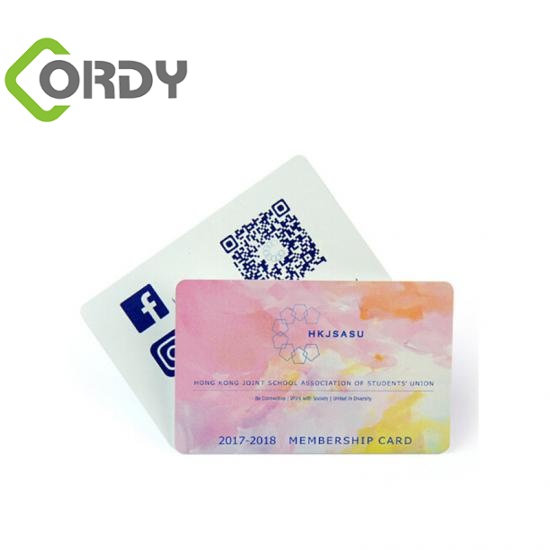 customized logo RFID Printed Card