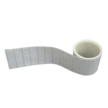 Aplicación de pegatinas de papel RFID